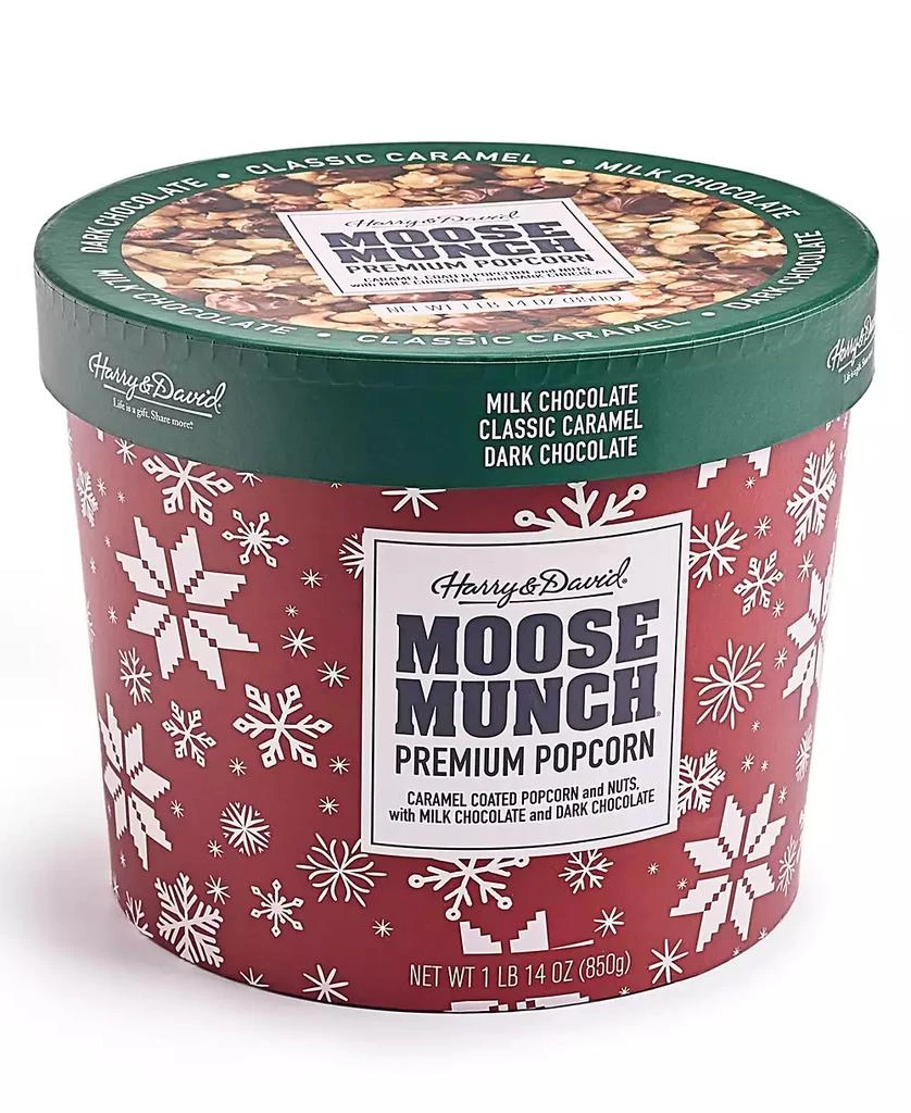 商品Harry & David|Macy's Holiday Moose Munch 30 Oz Drum,价格¥262,第1张图片