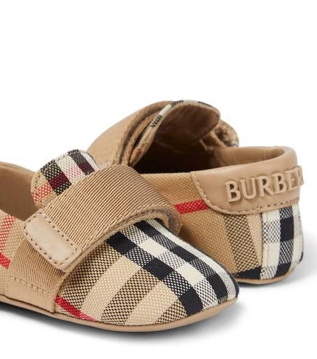 商品Burberry|婴幼儿 — Burberry Check套穿式鞋履,价格¥1971,第4张图片详细描述