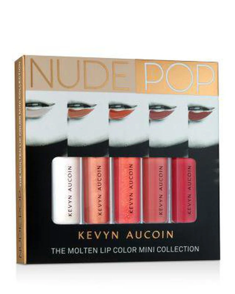 商品Kevyn Aucoin|NUDEPOP The Molten Lip Color Mini Collection,价格¥238,第1张图片