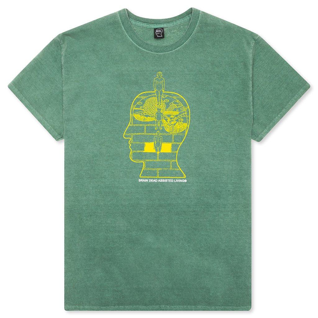 Brain Dead Syd Short Sleeve Tee - Forest Green商品第1张图片规格展示