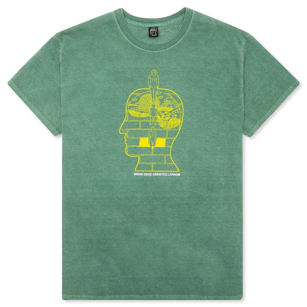 商品Brain Dead|Syd Short Sleeve Tee - Forest Green,价格¥411,第1张图片