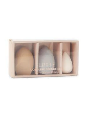 商品Luxie|3-Piece Complete Makeup Sponge Set,价格¥198,第1张图片