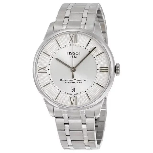 商品Tissot|Tissot Chemin Des Tourelles Powermatic 80 Men's Watch T0994071103800,价格¥4168,第1张图片