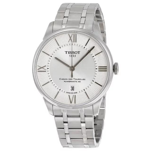 商品Tissot|Tissot Chemin Des Tourelles Powermatic 80 Men's Watch T0994071103800,价格¥4228,第1张图片