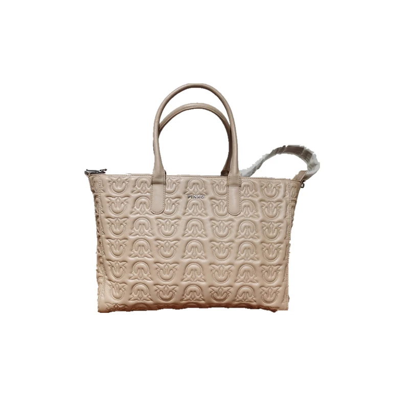 商品[国内直发] PINKO|品高女士羊皮托特包大号七夕礼物情人节礼物生日礼物,价格¥1918,第1张图片