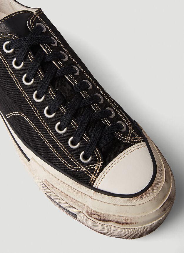 商品VisVim|Logan Deck II G.Patten Sneakers in Black,价格¥4091,第7张图片详细描述