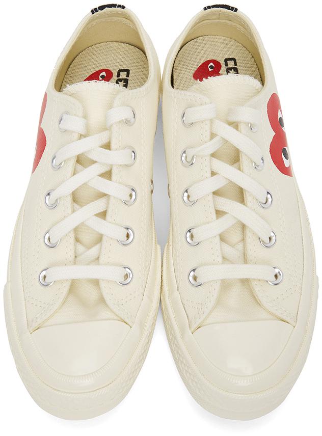 Off-White Converse Edition Half Heart Chuck 70 Low Sneakers商品第5张图片规格展示