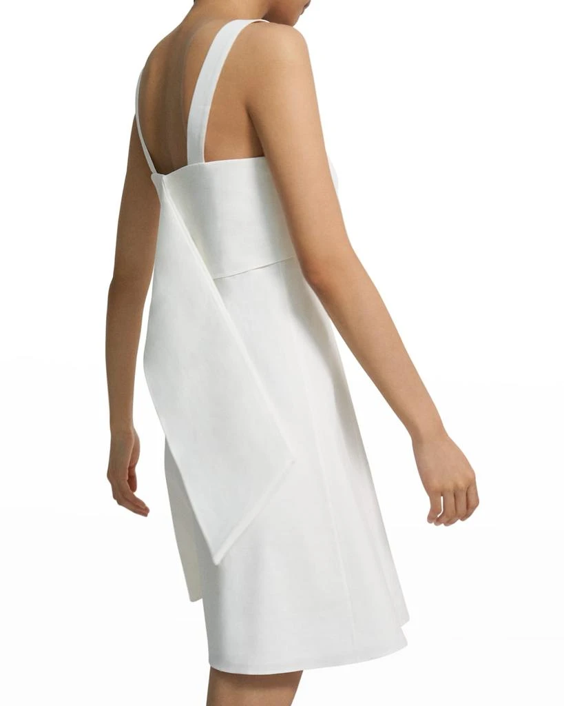 商品Theory|Draped Back Mini Dress,价格¥604,第4张图片详细描述