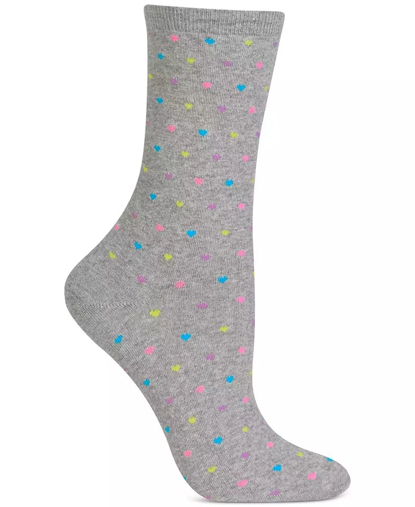 商品Hot Sox|小心心袜子Hot Sox Women's Tiny Hearts Trouser Socks,价格¥68,第1张图片详细描述