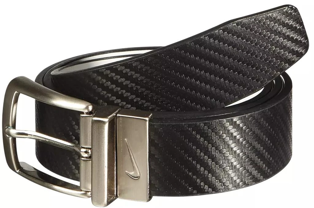 商品NIKE|Nike Men's Carbon Fiber Matte Reversible Golf Belt,价格¥315,第1张图片