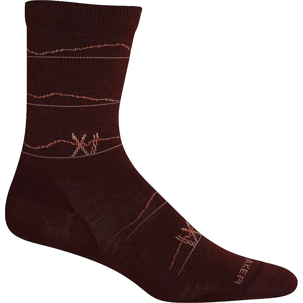 商品Icebreaker|Women's Lifestyle Ultralight Crew Sock Backcountry Ski,价格¥88,第1张图片