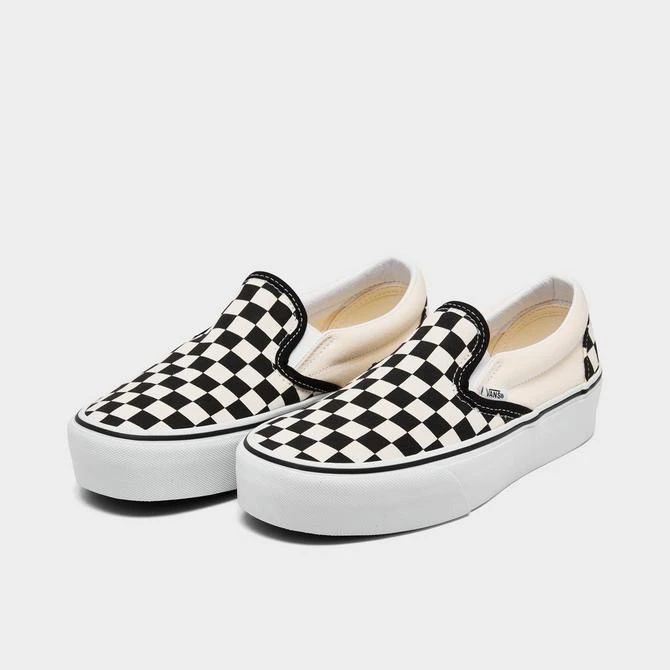 商品Vans|Women's Vans Classic Slip-On Platform Casual Shoes,价格¥75,第2张图片详细描述