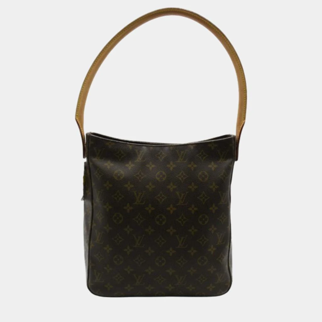 商品[二手商品] Louis Vuitton|Louis Vuitton Brown Canvas Monogram Looping GM Crossbody Bag,价格¥6923,第3张图片详细描述