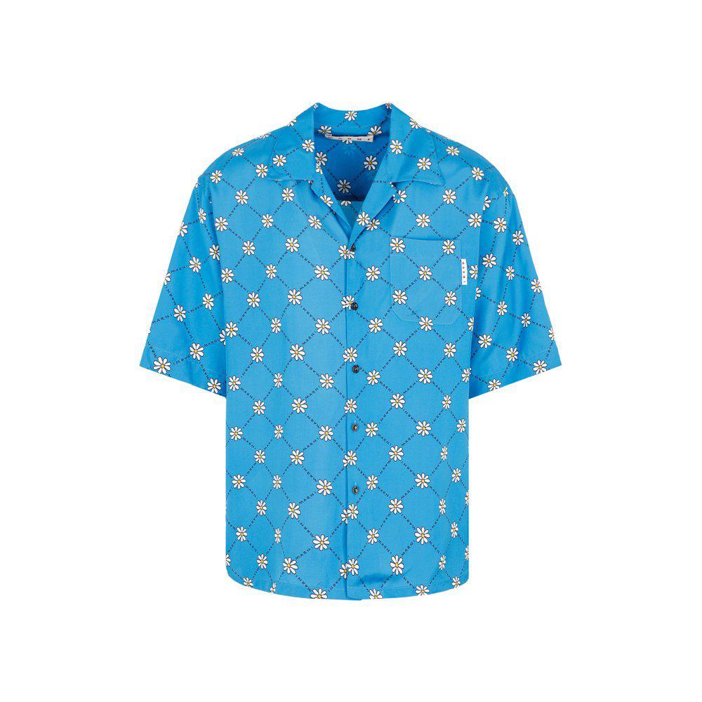 商品Marni|Marni Marnigram Print Bowling Shirt,价格¥2660,第1张图片