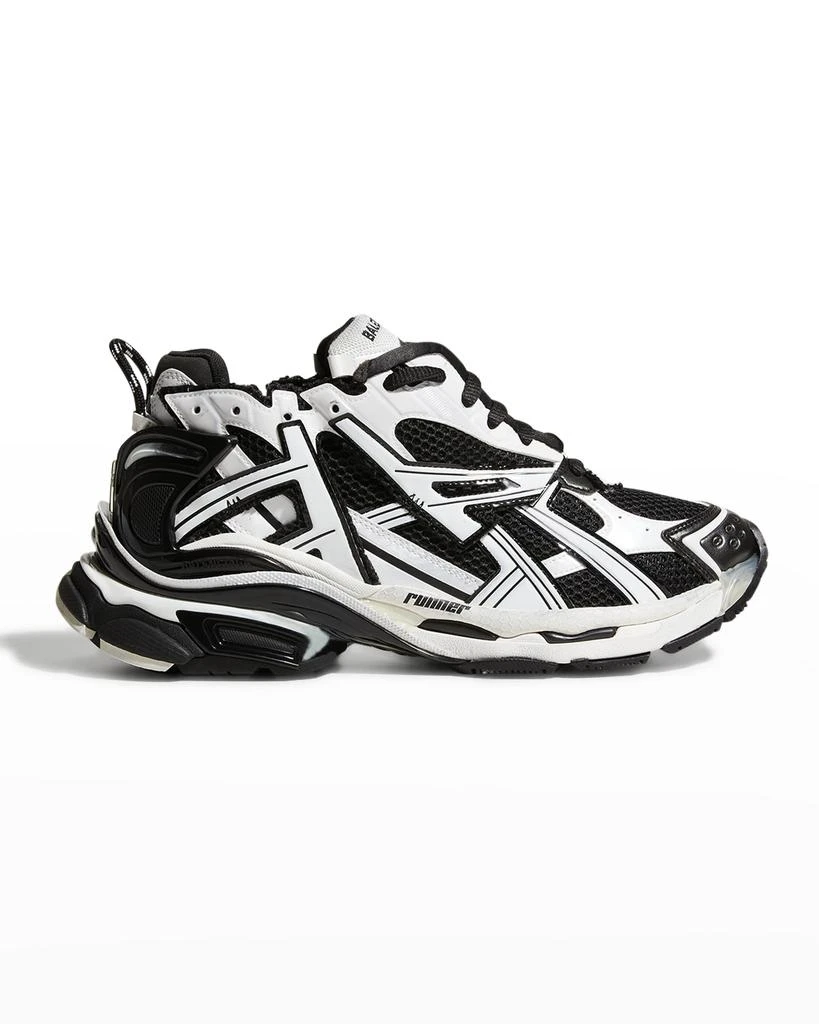 商品Balenciaga|Men's Runner Mesh & Nylon Sneakers,价格¥9184,第1张图片