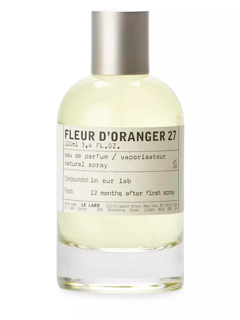 商品Le Labo|Fleur d'Oranger 27 Eau de Parfum,价格¥1754,第1张图片