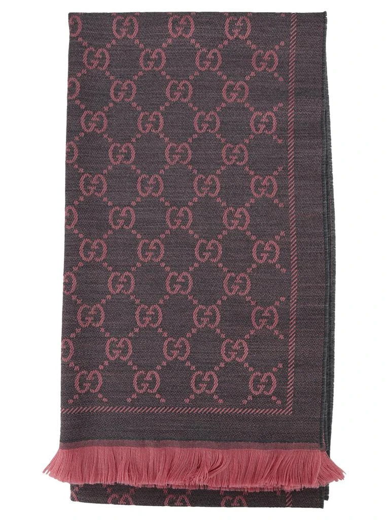 商品Gucci|Gucci GG Supreme Jacquard Scarf,价格¥2858,第2张图片详细描述