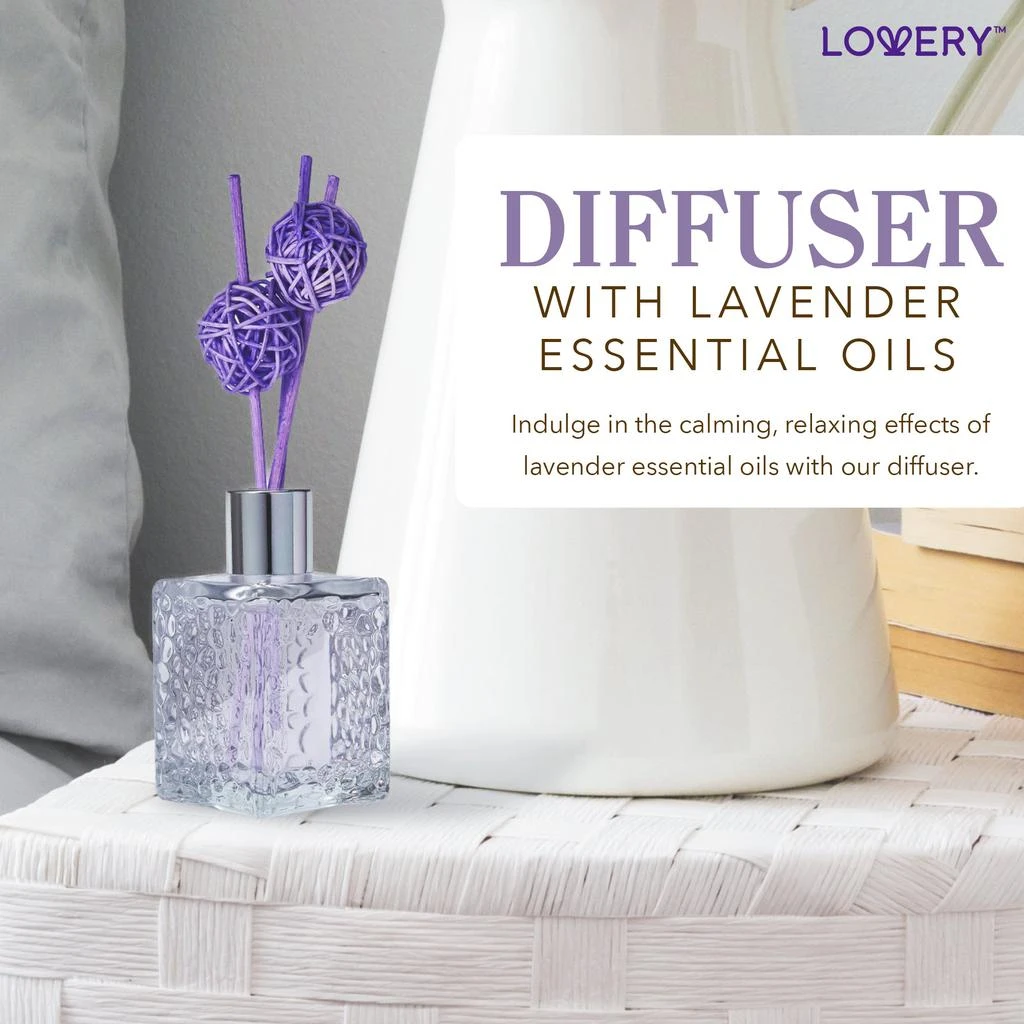商品Lovery|Honey Lavender Home Spa Basket 13-Piece Set,价格¥303,第4张图片详细描述
