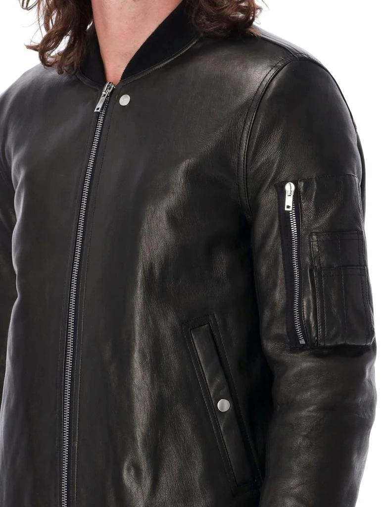 商品Rick Owens|Classic Flight Leather Jacket,价格¥13226,第3张图片详细描述