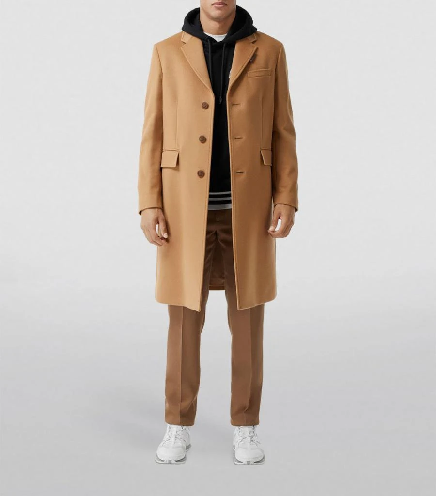 商品Burberry|Wool-Cashmere Coat,价格¥14657,第2张图片详细描述