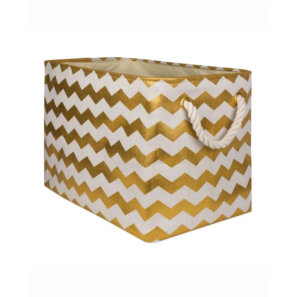 商品Design Imports|Design Import Storage Bin Chevron, Rectangle,价格¥201,第1张图片