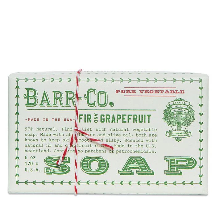 商品Barr-Co.|Fir & Grapefruit Bar Soap,价格¥75,第1张图片
