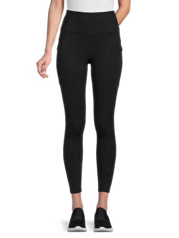 商品Avalanche|Terrain Solid Cropped Leggings,价格¥159,第1张图片