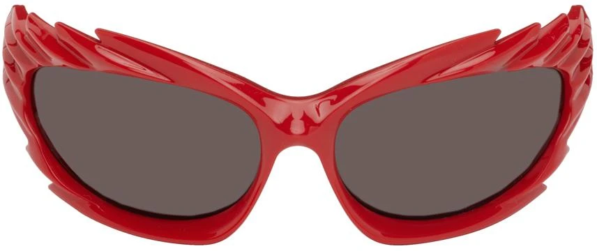 商品Balenciaga|Red Spike Sunglasses,价格¥4831,第1张图片