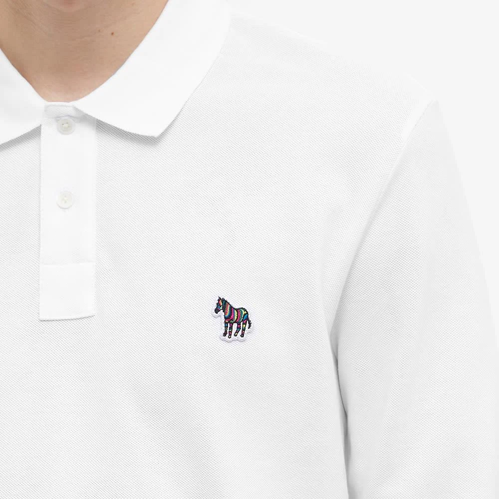 商品Paul Smith|Paul Smith Long Sleeve Zebra Polo,价格¥424,第5张图片详细描述