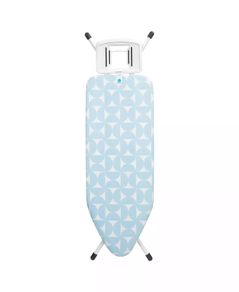 商品Brabantia|Ironing Board C, 49" x 18", 124 x 45 Centimeter - Solid Steam Iron Rest, 1" 25 Millimeter White Frame,价格¥1039,第1张图片