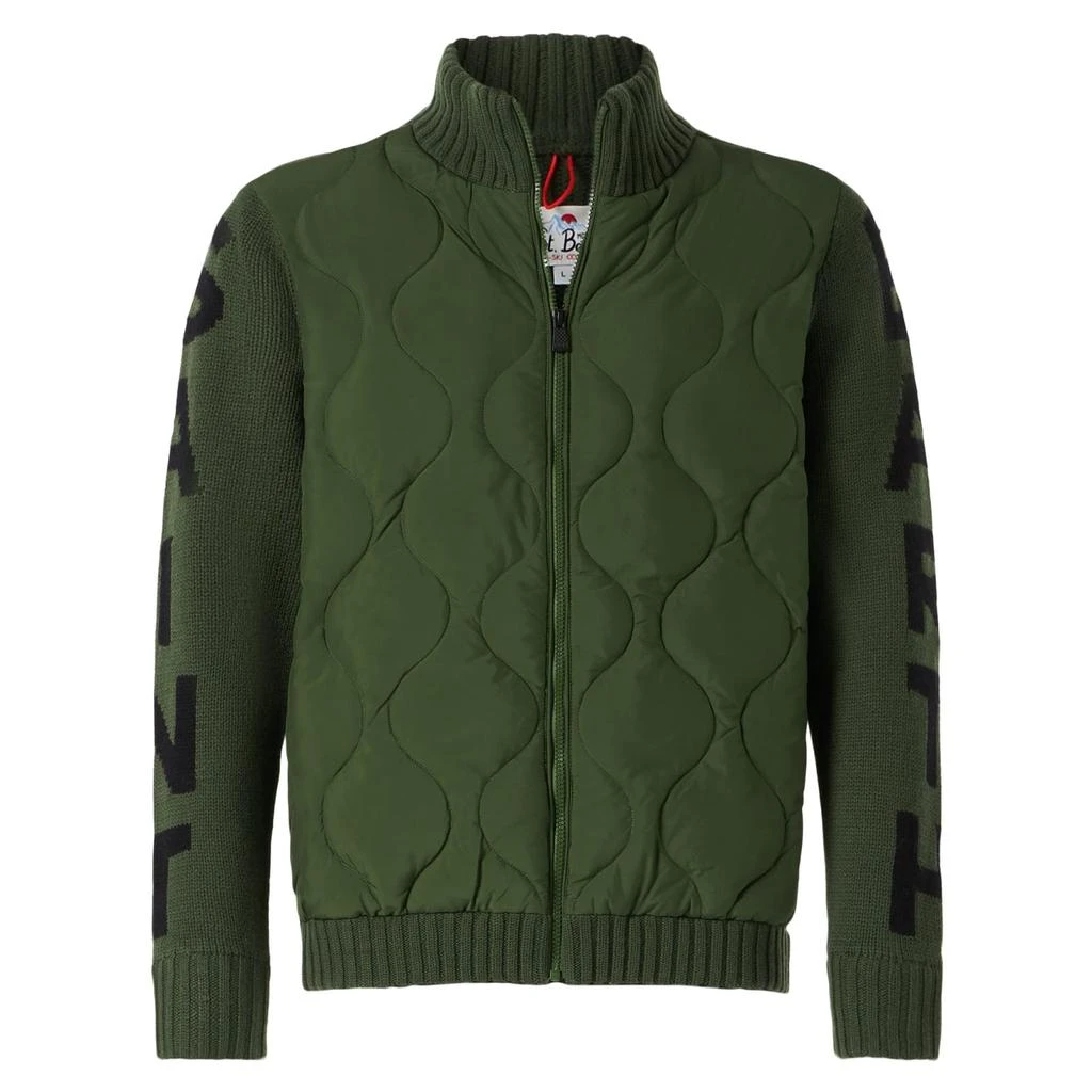 商品Mc2 Saint Barth|Man Military Green Padded Jacket,价格¥3422,第4张图片详细描述