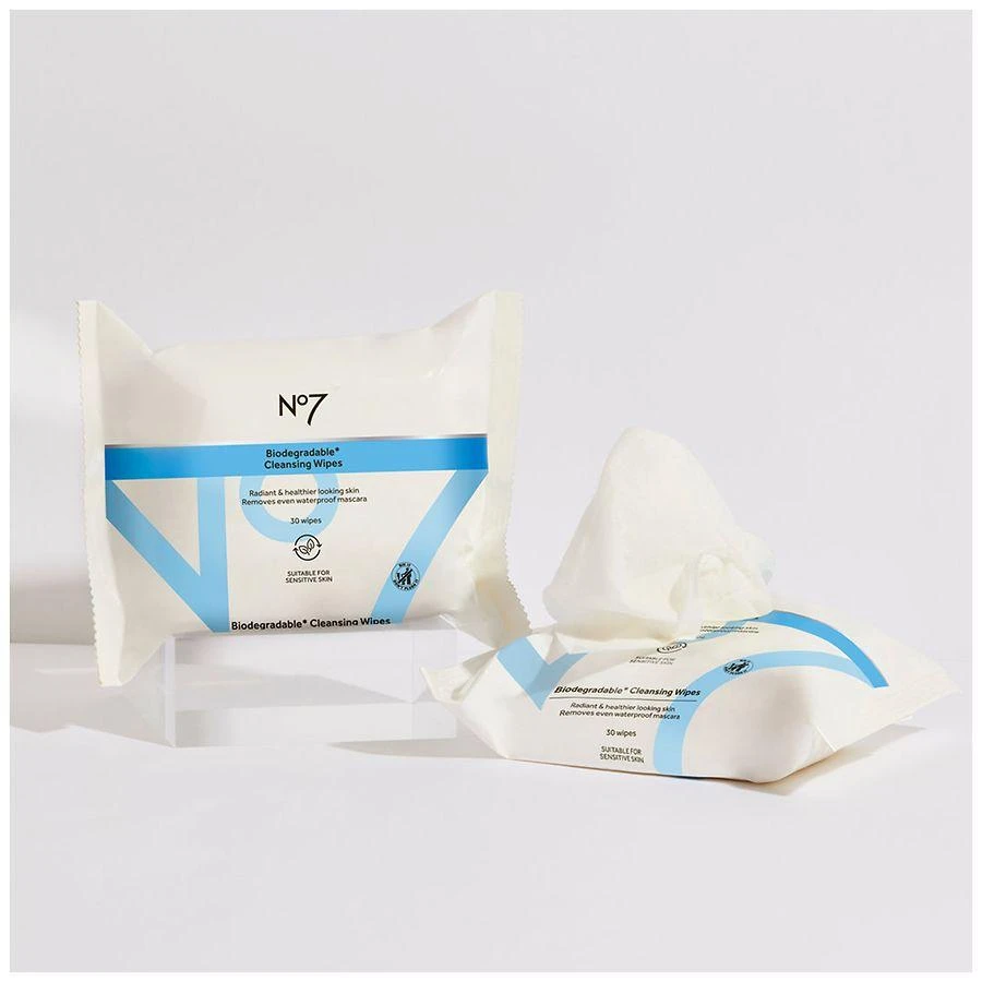 商品No7|Biodegradable Makeup Removing Wipes,价格¥63,第3张图片详细描述