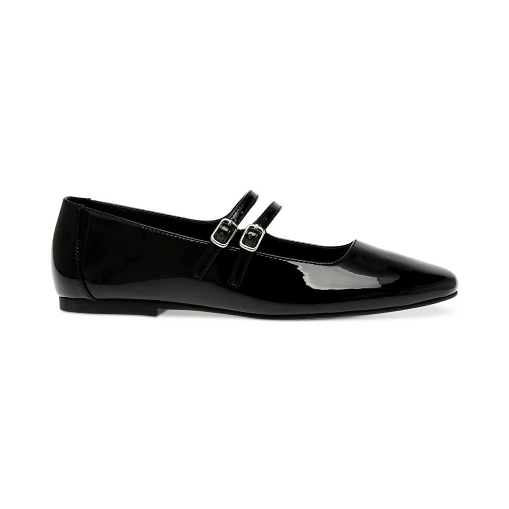 商品Steve Madden|Women's Alisah Double-Buckle Mary Jane Flats,价格¥266,第2张图片详细描述