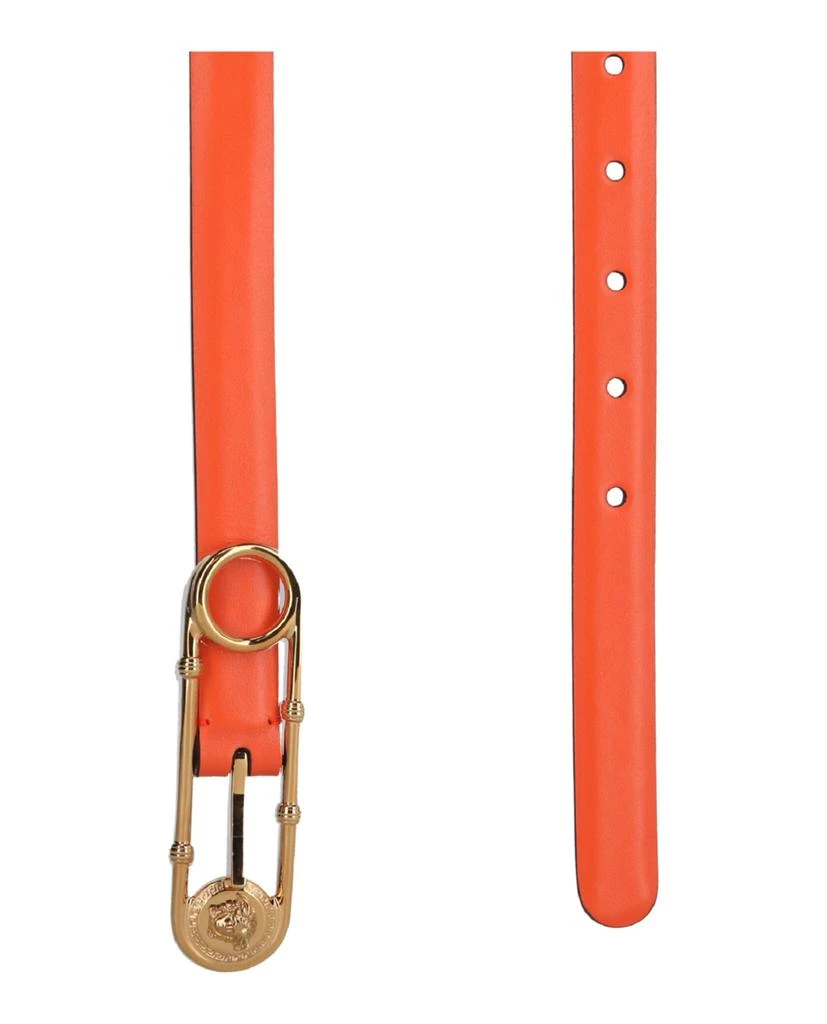 商品Versace|Safety Pin Leather Belt,价格¥1409,第2张图片详细描述