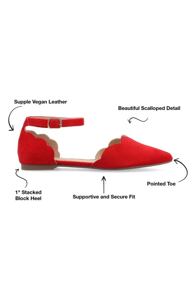 Lana Ankle Strap Flat - Wide Width 商品
