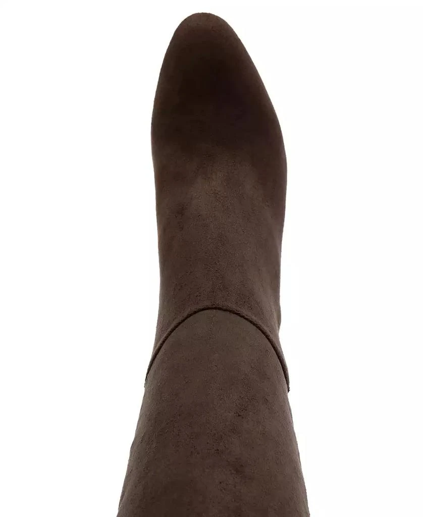 商品Anne Klein|Women's Valonia Wedge Heel Knee High Boots,价格¥219,第4张图片详细描述