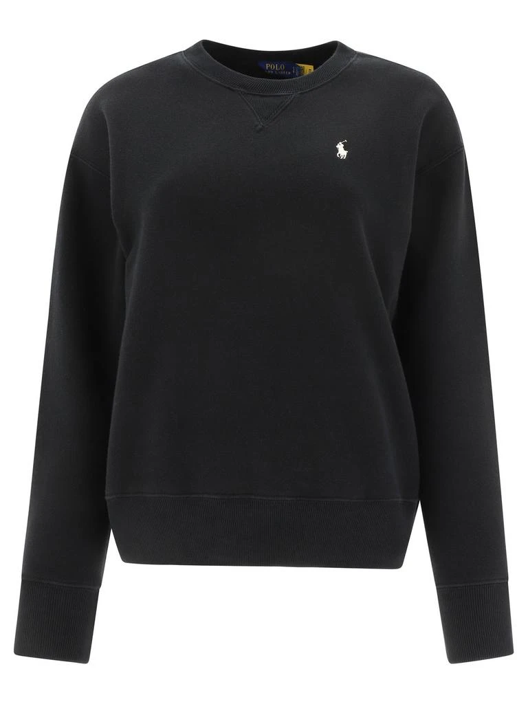 商品Ralph Lauren|Polo Ralph Lauren Pony Embroidered Crewneck Sweatshirt,价格¥1172,第1张图片