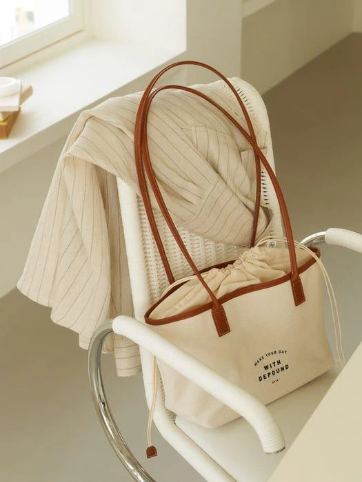 商品DEPOUND|Day bag (shopper S) - camel,价格¥721,第5张图片详细描述
