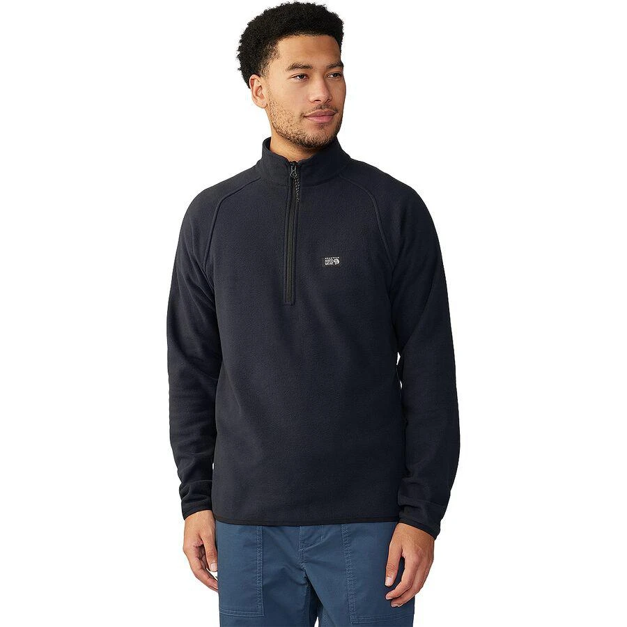 商品Mountain Hardwear|Microchill 1/4-Zip Pullover - Men's,价格¥530,第1张图片