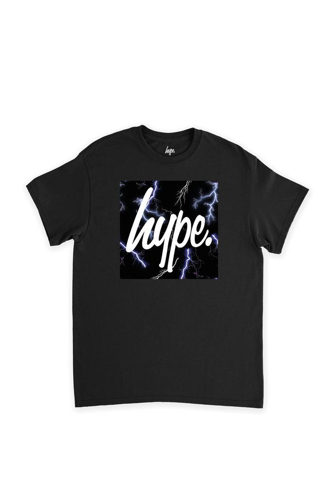 商品HYPE KIDS|HYPE KIDS LIGHTNING SQUARE SCRIPT T-SHIRT - BLACK FRIDAY KIDS,价格¥136,第1张图片