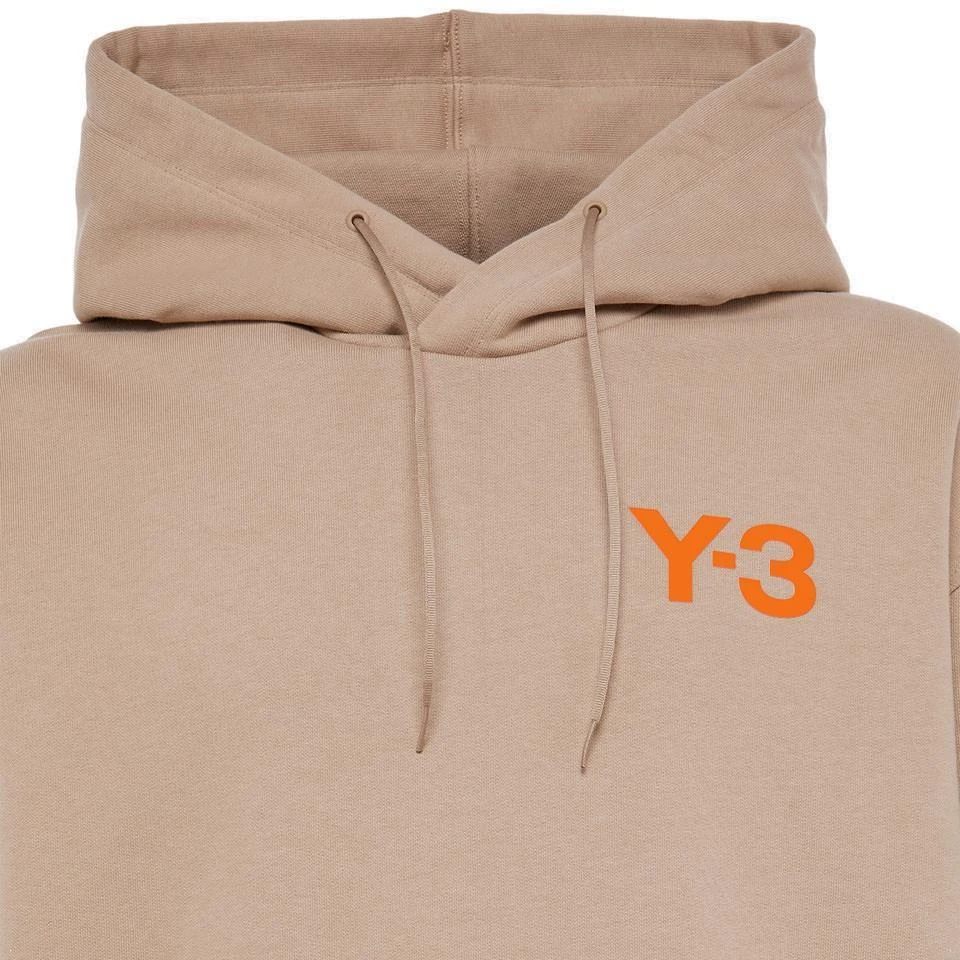 Y-3 Logo Printed Drawstring Hoodie 商品