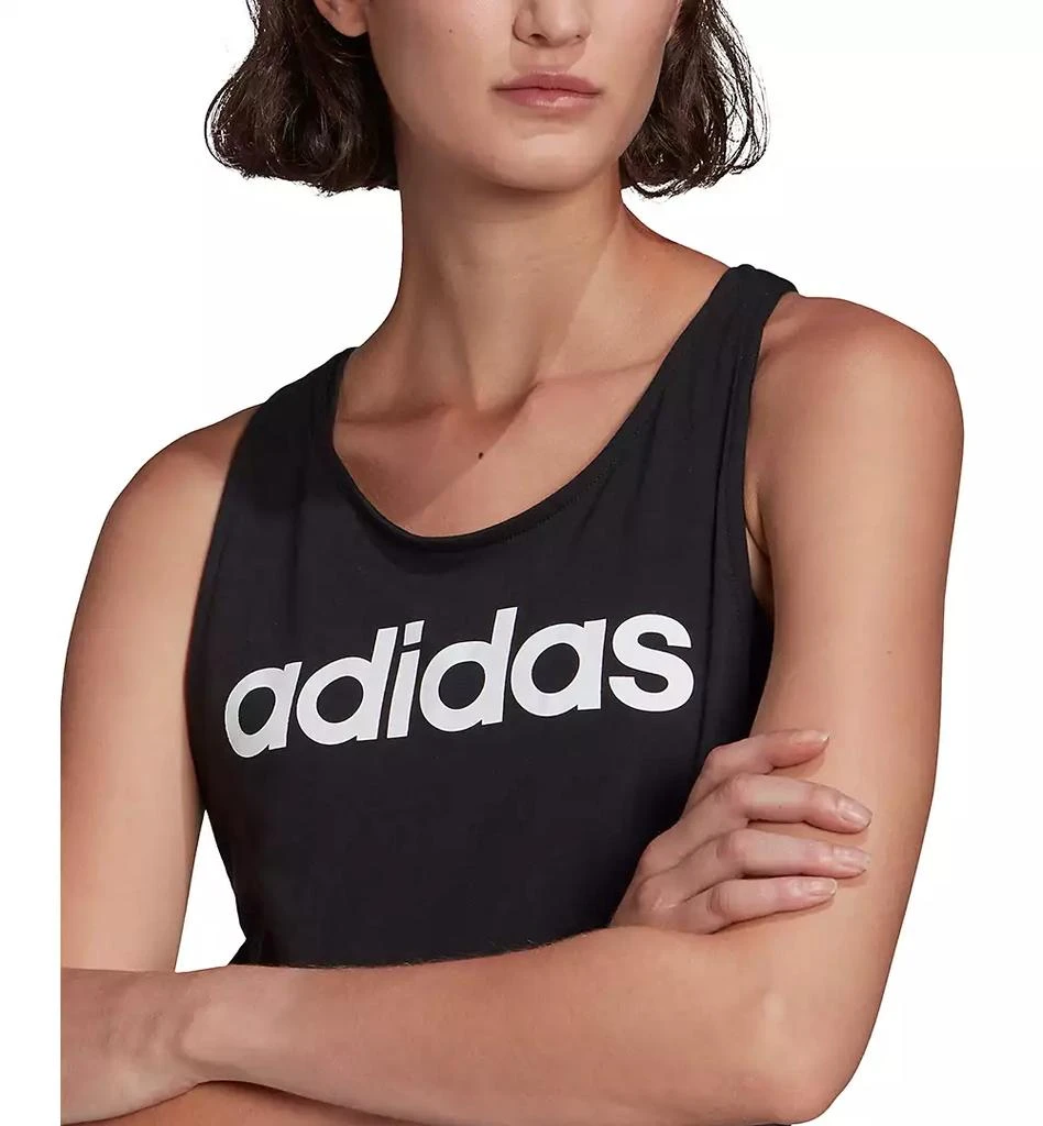 商品Adidas|Women's Cotton Essentials Loose Logo Tank Top,价格¥135,第3张图片详细描述