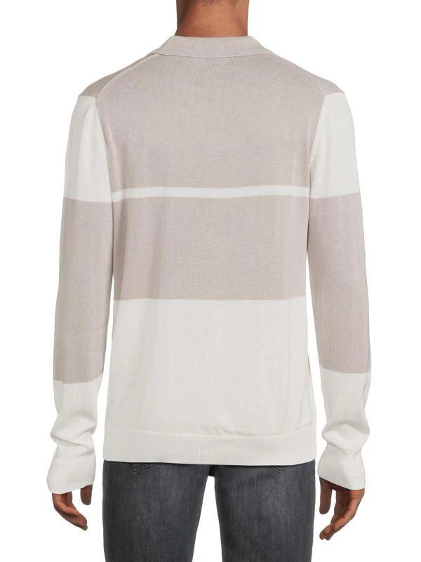 商品Saks Fifth Avenue|Colorblock Johnny Collar Sweater,价格¥159,第2张图片详细描述