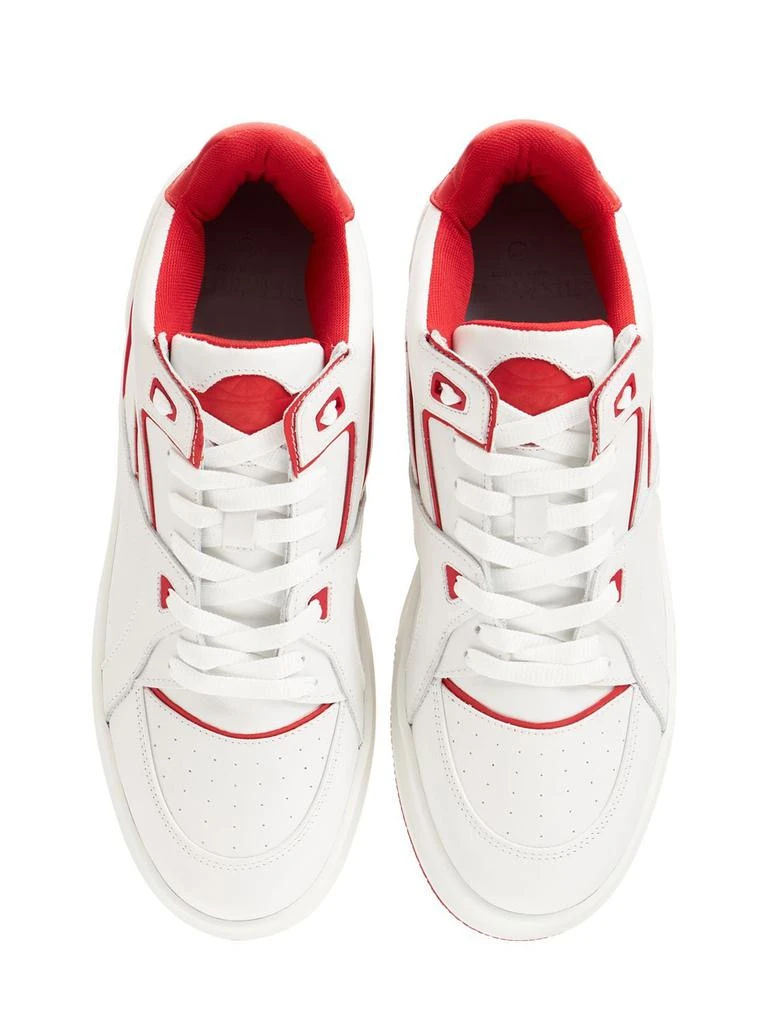 商品Just Don|Luxury Courtside Low Leather Sneakers,价格¥1009,第4张图片详细描述