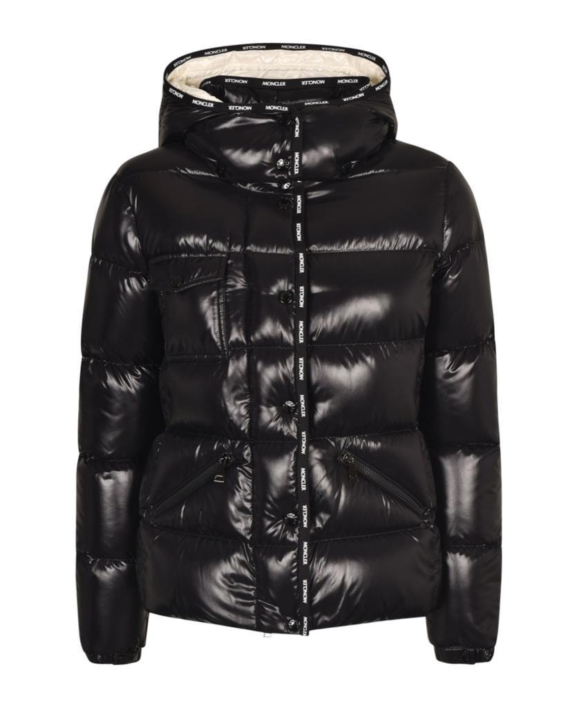 商品Moncler|Glossy Concealed Padded Jacket,价格¥8334,第1张图片