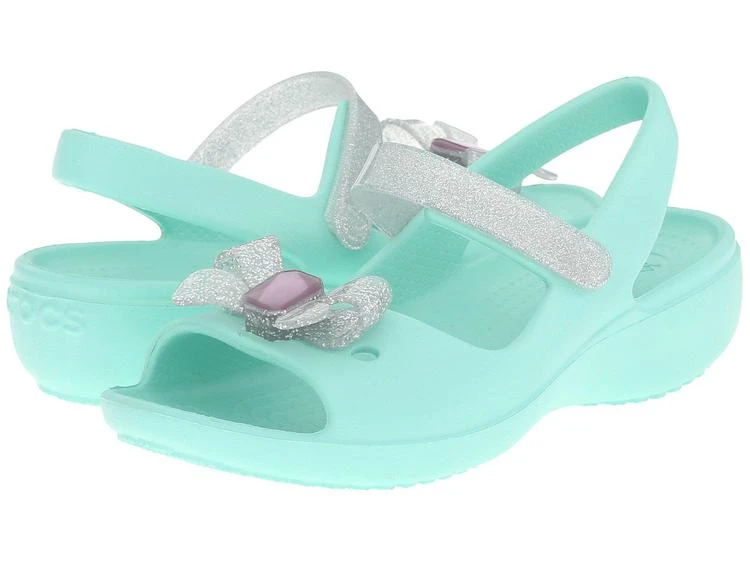 商品Crocs|Keeley Springtime Mini Wedge PS (Toddler/Little Kid),价格¥135,第1张图片