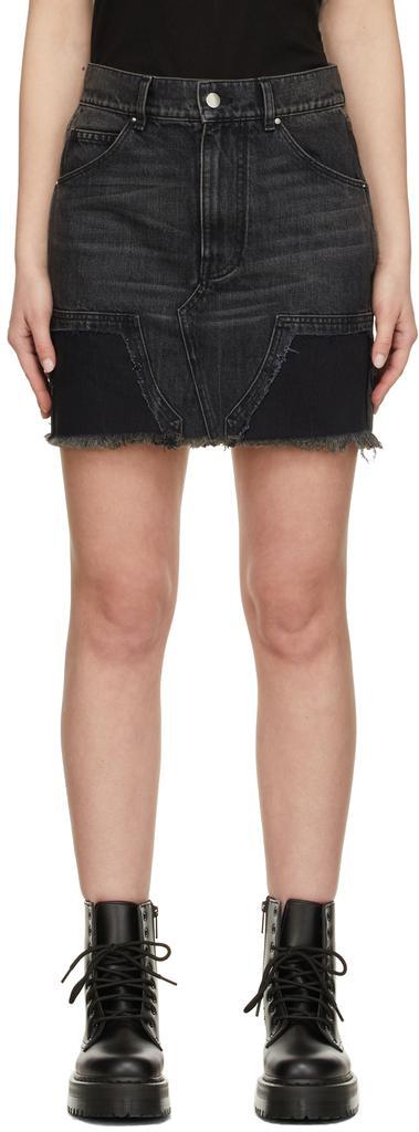 商品AMIRI|Black Carpenter Miniskirt,价格¥5073,第1张图片