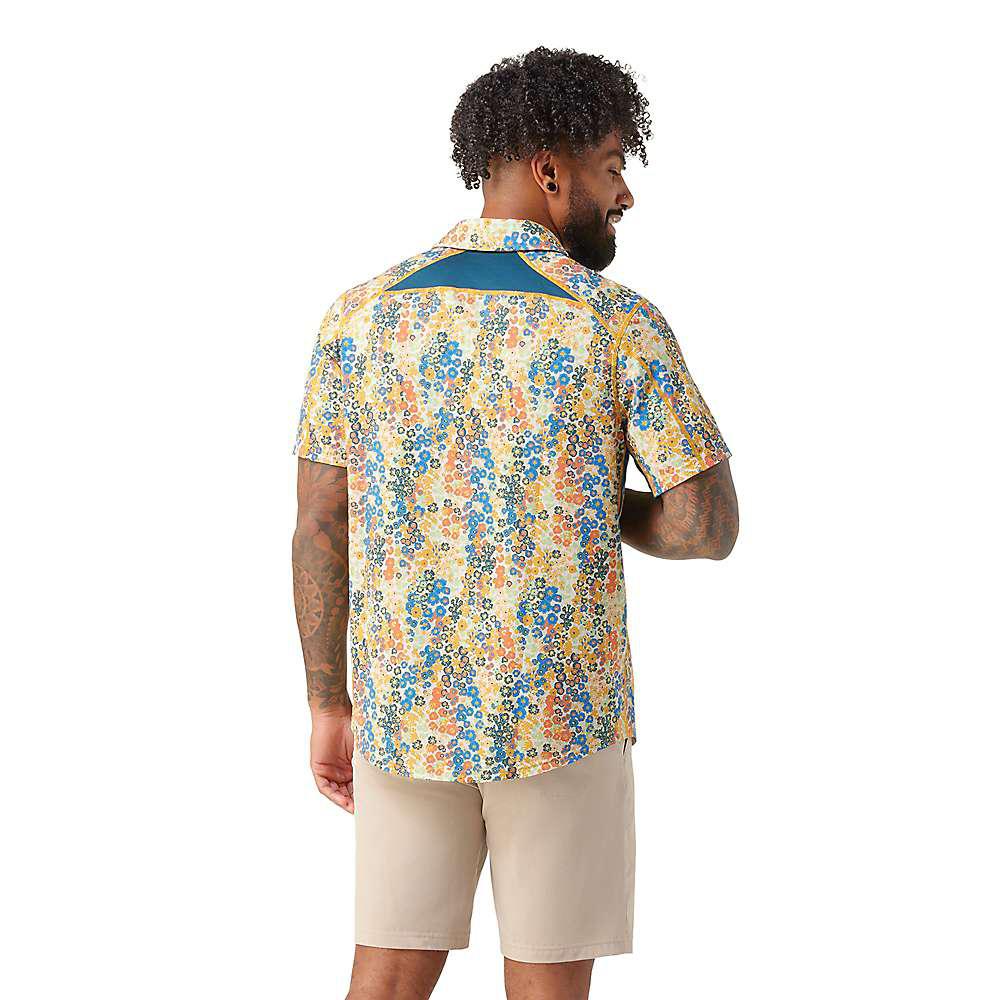 Smartwool Men's Printed Button Down SS Shirt商品第3张图片规格展示