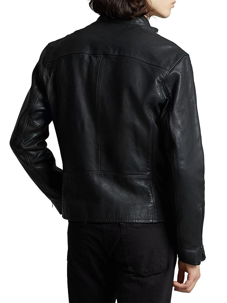 商品Ralph Lauren|男士皮衣 全粒面小羊皮,价格¥5166,第5张图片详细描述