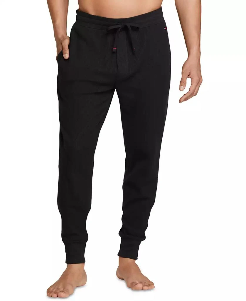 商品Tommy Hilfiger|Men's Classic-Fit Waffle-Knit Thermal Pajama Joggers,价格¥168,第1张图片